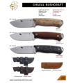 CUCHILLO CHACAL BUSHCRAFT PIEL J&v