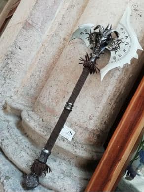 Réplica del hacha Shadowmourne de World of Warcraft ref S0177