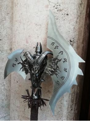 Réplica del hacha Shadowmourne de World of Warcraft ref S0177