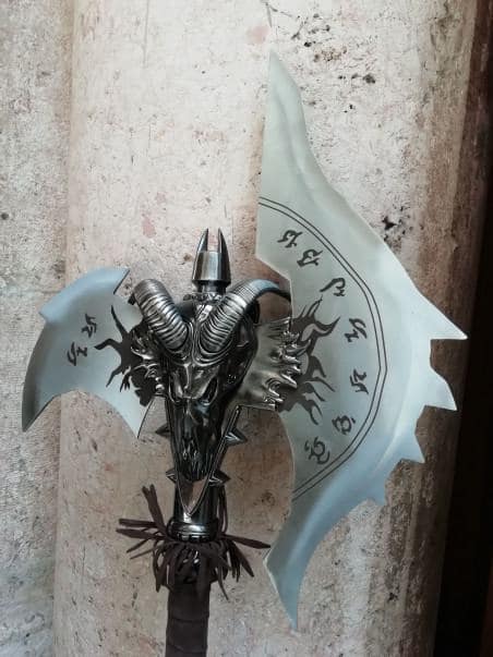 Réplica del hacha Shadowmourne de World of Warcraft ref S0177
