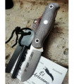 NOVEDAD CUCHILLO BUSHCRAFT SANABRIA CUDEMAN MARRÓN