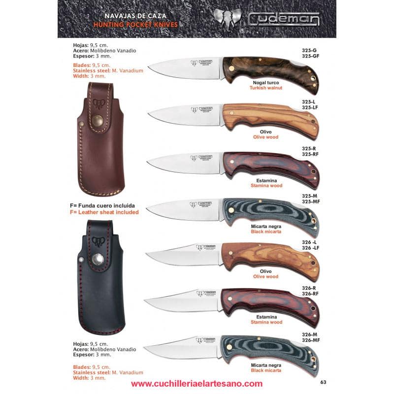 Cuchillos de caza - Cudeman