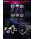 ANILLO DE ACERO TEMPLARIO O CALAVERA