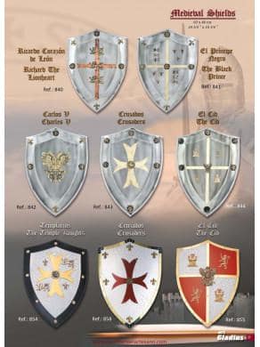 ESCUDO MEDIEVAL ART GLADIUS