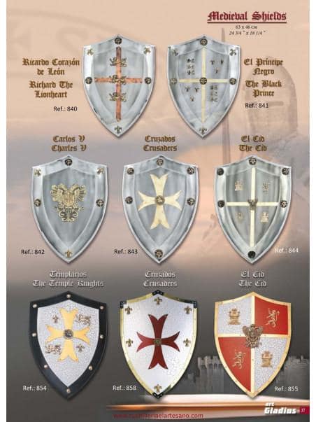 ESCUDO MEDIEVAL ART GLADIUS -2