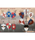 MINI ESCUDO ABRECARTAS O ESCUDO