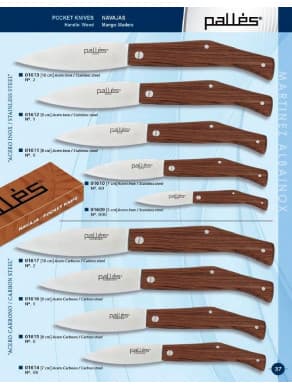 Palles penknife of wood